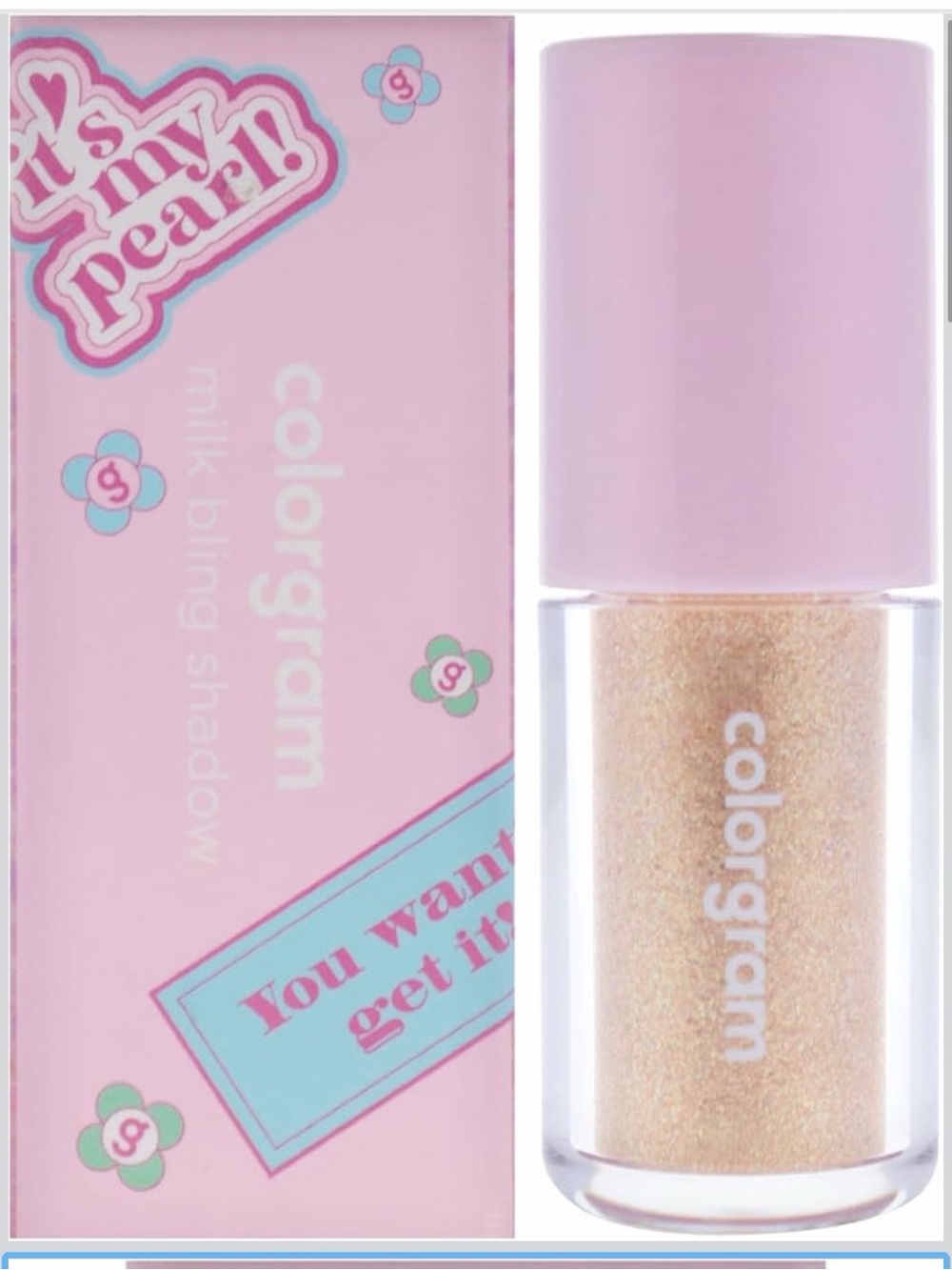 Colorglam Milk Bling Shadow — Final Pearl